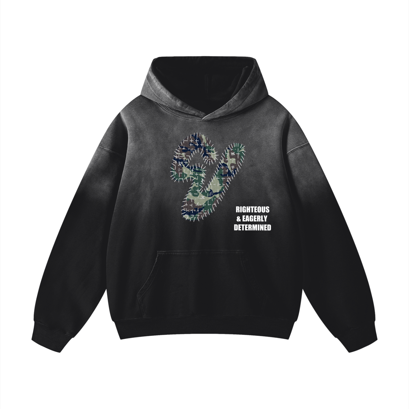 Camo Boro Sunfade Hoodie
