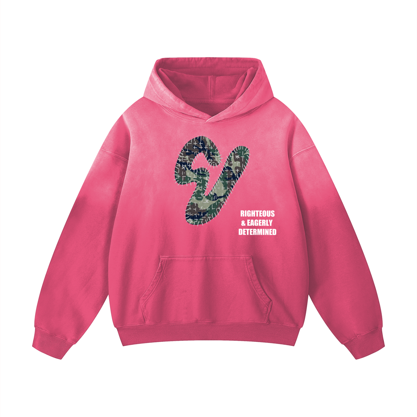 Camo Boro Sunfade Hoodie