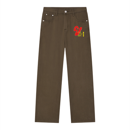 BLACK "ELLIPSES" JEANS