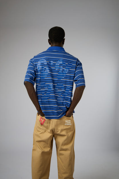 KHAKI "BARREL ROLL" PANTS