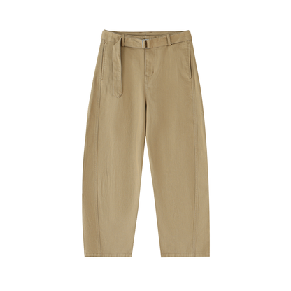 KHAKI "BARREL ROLL" PANTS