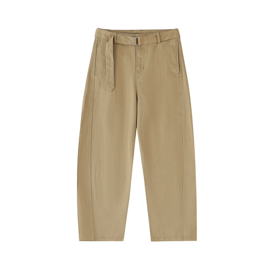KHAKI "BARREL ROLL" PANTS